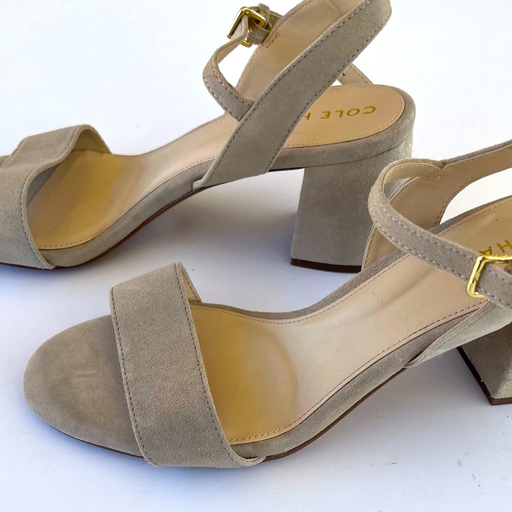 COLE HANN - WOMENS JOSIE BLOCK HEEL SANDAL Size 6